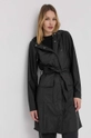 crna Jakna Rains Curve Jacket 18130 Ženski