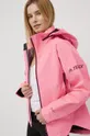 Αδιάβροχο μπουφάν adidas TERREX Myshelter ροζ