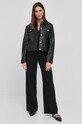 Custommade Geacă de piele Yoel 999418805 negru SS22