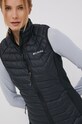 Спортивная безрукавка Columbia Powder Pass чёрный 1832222
