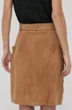 Kožená sukňa BOSS  Podšívka: 100% Bavlna Základná látka: 100% Prírodná koža