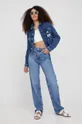 Calvin Klein Jeans kurtka jeansowa J20J218485.PPYY granatowy