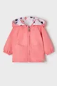 рожевий Дитяча двостороння куртка Mayoral Newborn Для дівчаток