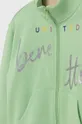 United Colors of Benetton - Παιδική βαμβακερή μπλούζα  Κύριο υλικό: 100% Βαμβάκι Πλέξη Λαστιχο: 96% Βαμβάκι, 4% Σπαντέξ