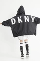 Παιδικό μπουφάν Dkny μαύρο