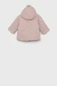 United Colors of Benetton - Παιδικό μπουφάν ροζ