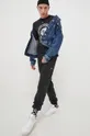 Tommy Jeans Kurtka jeansowa DM0DM12458.PPYY niebieski