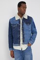Desigual kurtka jeansowa 22SMED01 niebieski 22SMED01