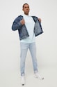 Levi's geacă din denim 72334.0573 bleumarin SS23