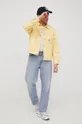 Levi's kurtka jeansowa żółty