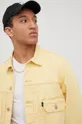 żółty Levi's kurtka jeansowa