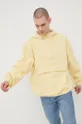 Levi's kurtka jeansowa bawełniana żółty