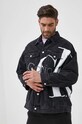 Džínová bunda Calvin Klein Jeans J30J319798.PPYY černá SS22