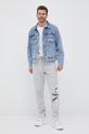 Calvin Klein Jeans kurtka jeansowa J30J319793.PPYY niebieski