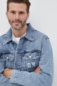 Calvin Klein Jeans kurtka jeansowa J30J319793.PPYY J30J319793.PPYY niebieski
