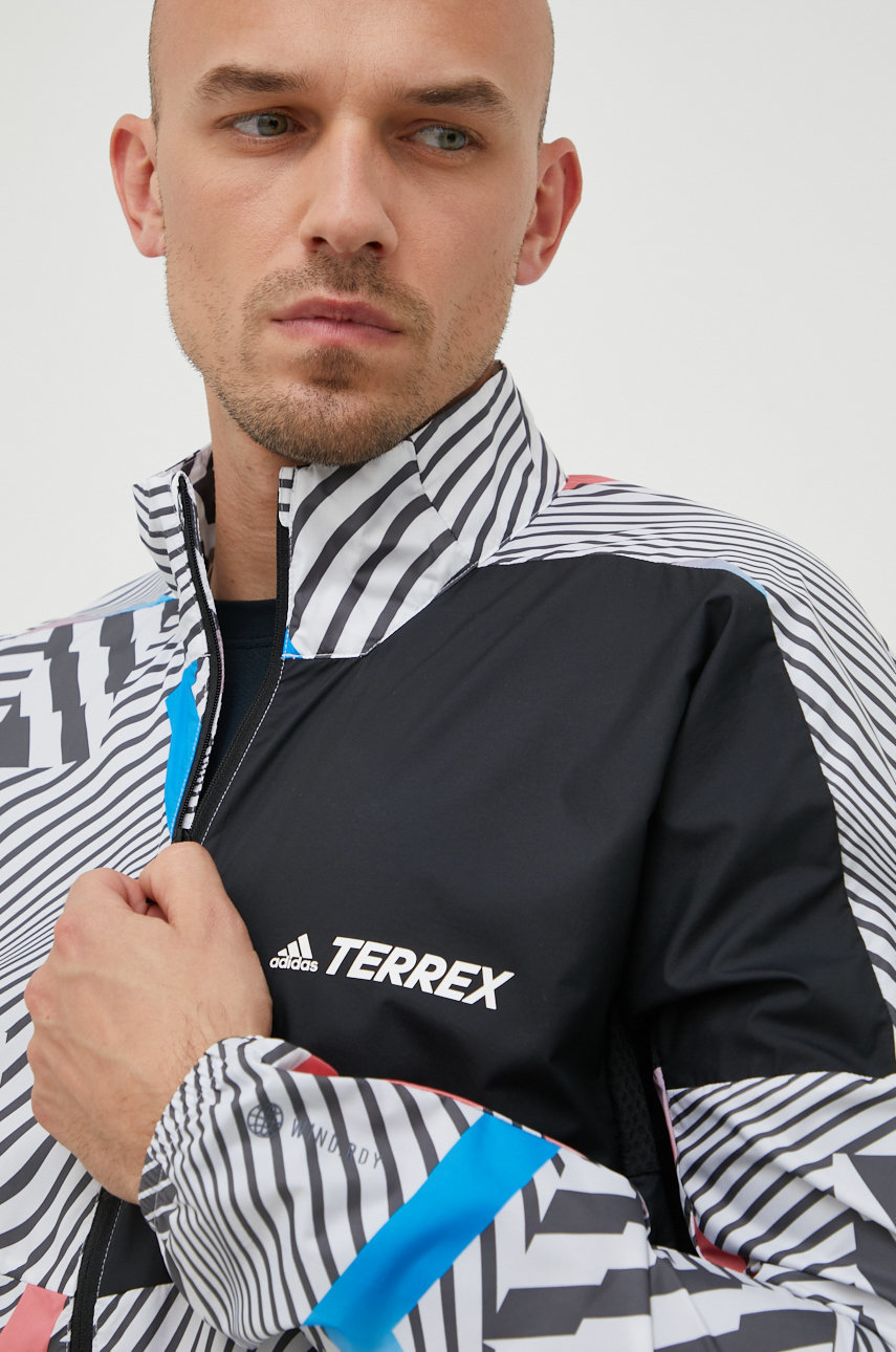 vícebarevná Větrovka adidas TERREX Trail