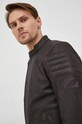 Pepe Jeans geaca de piele Lee PM402542.898 maro