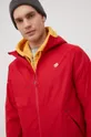rosso Superdry giacca