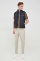 HUGO brezrokavnik 50468742 mornarsko modra AW23