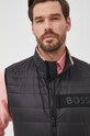 BOSS bezrękawnik 50464300 czarny 50464300