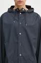 Куртка Rains 12020 Long Jacket темно-синій 12020.47