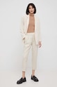 Sisley marynarka 28J6LW007.0M5 beżowy SS22