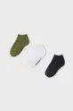πράσινο Mayoral - Παιδικές κάλτσες (3-pack) Για αγόρια