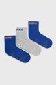 modrá Detské ponožky Skechers (3-pak) Chlapčenský