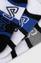 Дитячі шкарпетки Fila (3-pack) блакитний