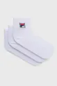 λευκό Παιδικές κάλτσες Fila(3-pack) Για αγόρια