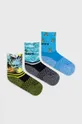 viacfarebná Detské ponožky Crocs (3-pak) Chlapčenský