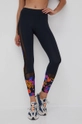 czarny Desigual legginsy 22SWKK03 Damski