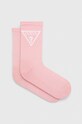 Guess skarpetki ELLEN skarpetki długie różowy V2GZ00.ZZ00I