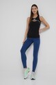 Reebok legginsy treningowe Workout Ready H65586 H65586 granatowy SS22