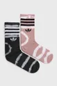 ružová Ponožky adidas Originals (2-pak) Dámsky