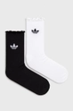 бял adidas Originals - Чорапи (2 чифта) HC9532  (2-pack) Жіночий