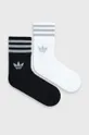 білий adidas Originals - Шкарпетки (2-pack) HC9543 Жіночий