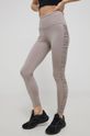 Reebok legginsy H56371 dzianina beżowy H56371