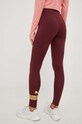 Puma legginsy essentials+ metallic bordowy 848307