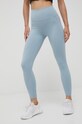 adidas Performance legginsy treningowe Yoga Studio HC6639 z elastanem niebieski HC6639