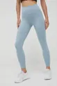 μπλε Κολάν προπόνησης adidas Performance Yoga Studio Γυναικεία
