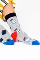 sivá Ponožky Happy Socks Dámsky