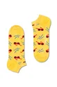 Členkové ponožky Happy Socks žltá