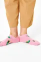 ροζ Κάλτσες Happy Socks Γυναικεία