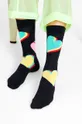čierna Ponožky Happy Socks Dámsky