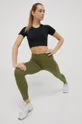 Calvin Klein Performance - Legíny zelená
