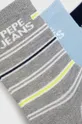 Pepe Jeans skarpetki (3-pack) szary
