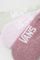 Vans skarpetki (3-pack) VN0A49Z8V1C1 różowy SS22