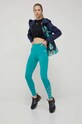 Superdry legginsy z elastanem zielony WS311432A.6TP