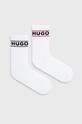 HUGO skarpetki (2-pack) 50469276 skarpetki długie biały 50469276